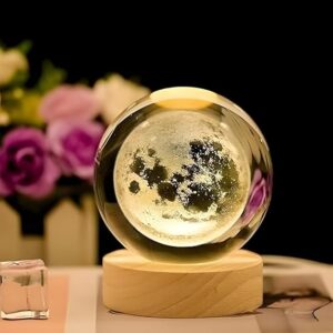 Crystal Ball Moon Night Light