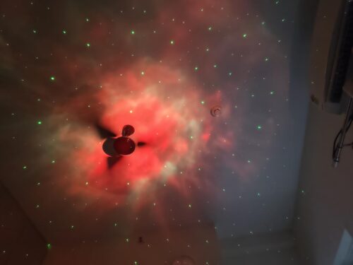 Astronaut Galaxy Projector Night Light photo review