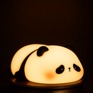Sleeping Panda Touch Silicone Animal Night Light