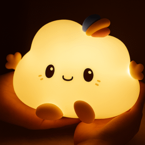 Silicone Cloud Touch LED Night Light Lamp