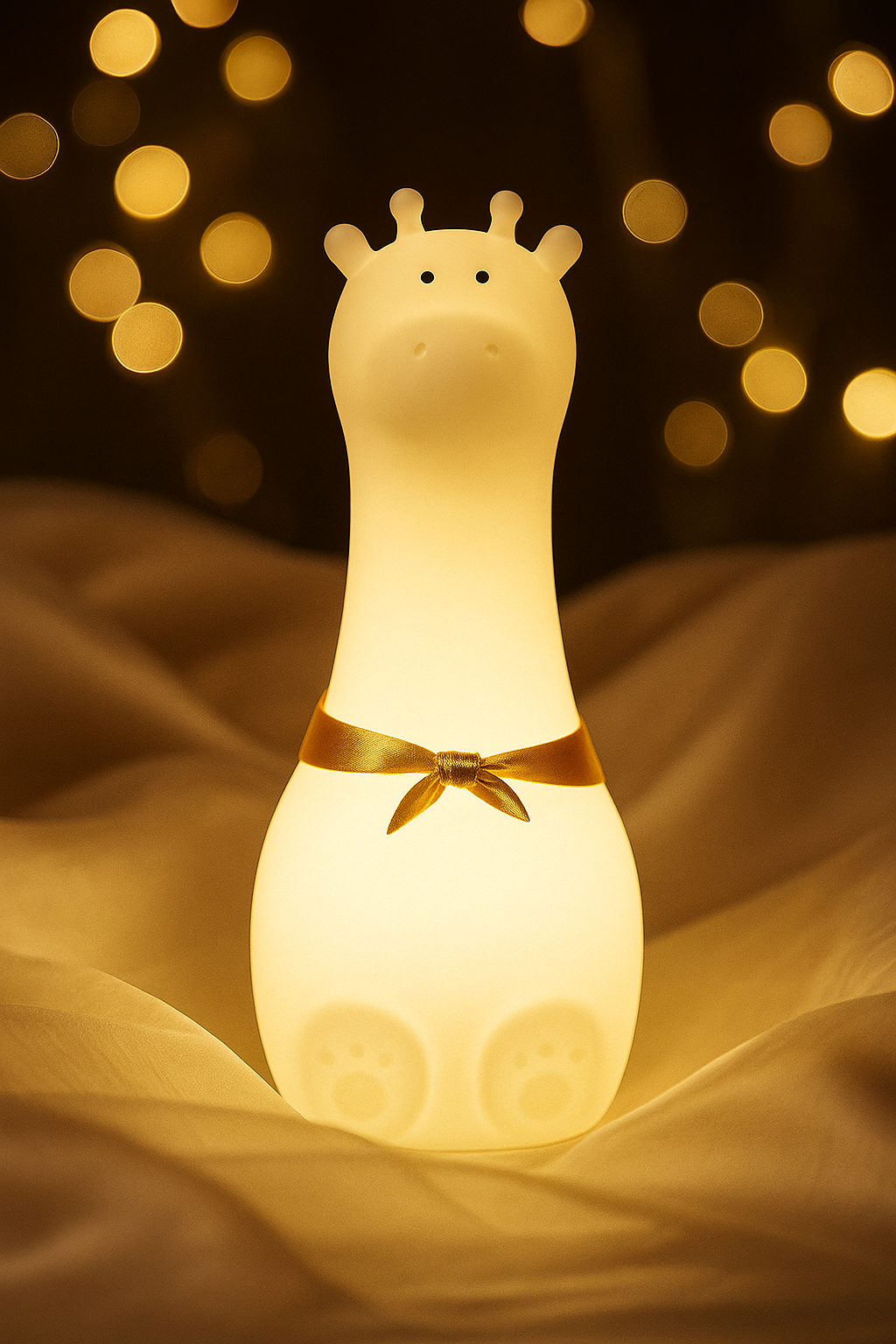 Silicone Giraffe Light Lamp