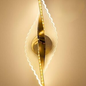 Curved Leaf LED Wall Light