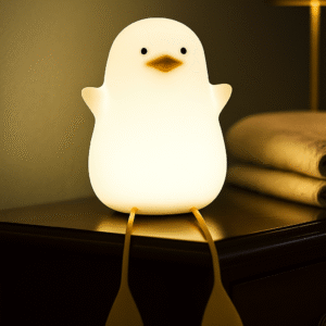 Soft Duck Silicone Glowing Night Light