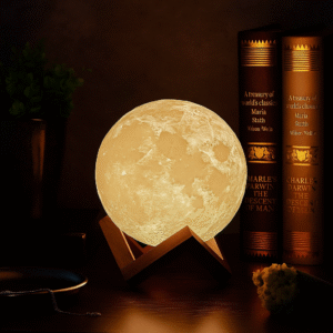 3D Moon Light lamp 7 Multi Colors Changing Touch Sensor