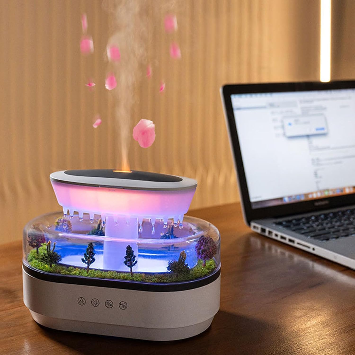 Musical Rain Drops Diffuser Humidifier - Image 3